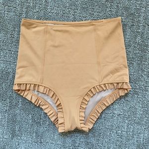 Kortni Jeane All Ruffled Up Bottoms Toasted Brown